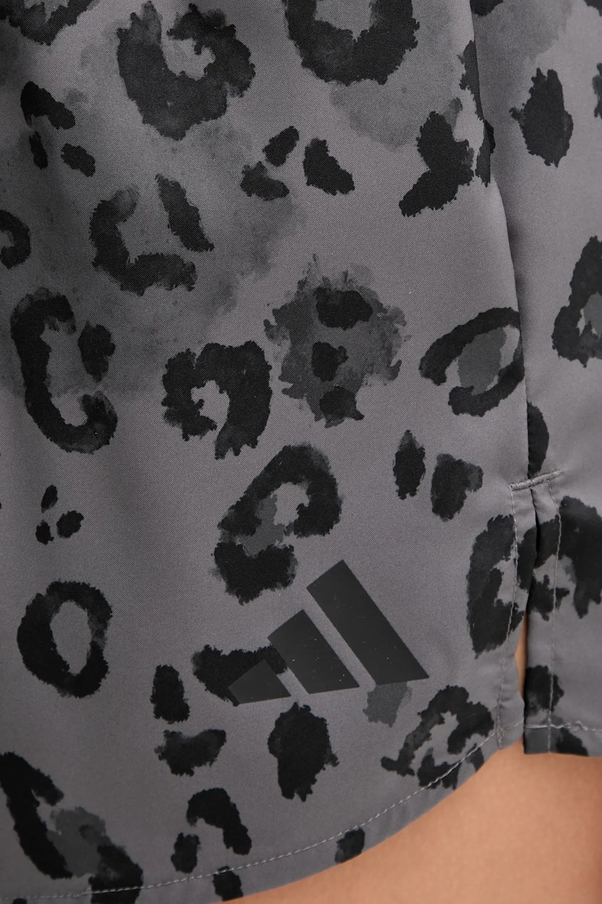 Σορτς προπόνησης adidas Performance χρώμα: γκρι, JN2641 φωτογραφία