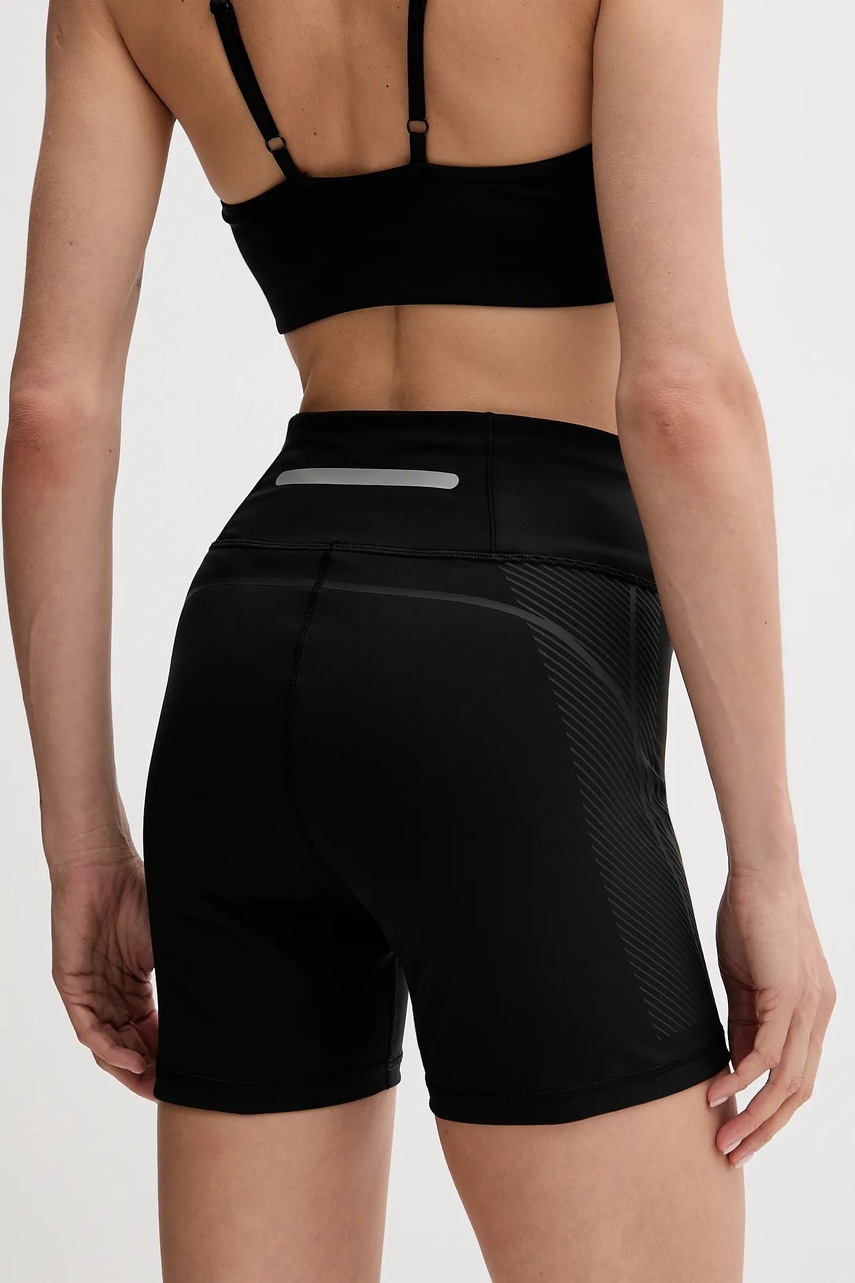 Σορτς προπόνησης adidas by Stella McCartney χρώμα: μαύρο, JW2024 φωτογραφία