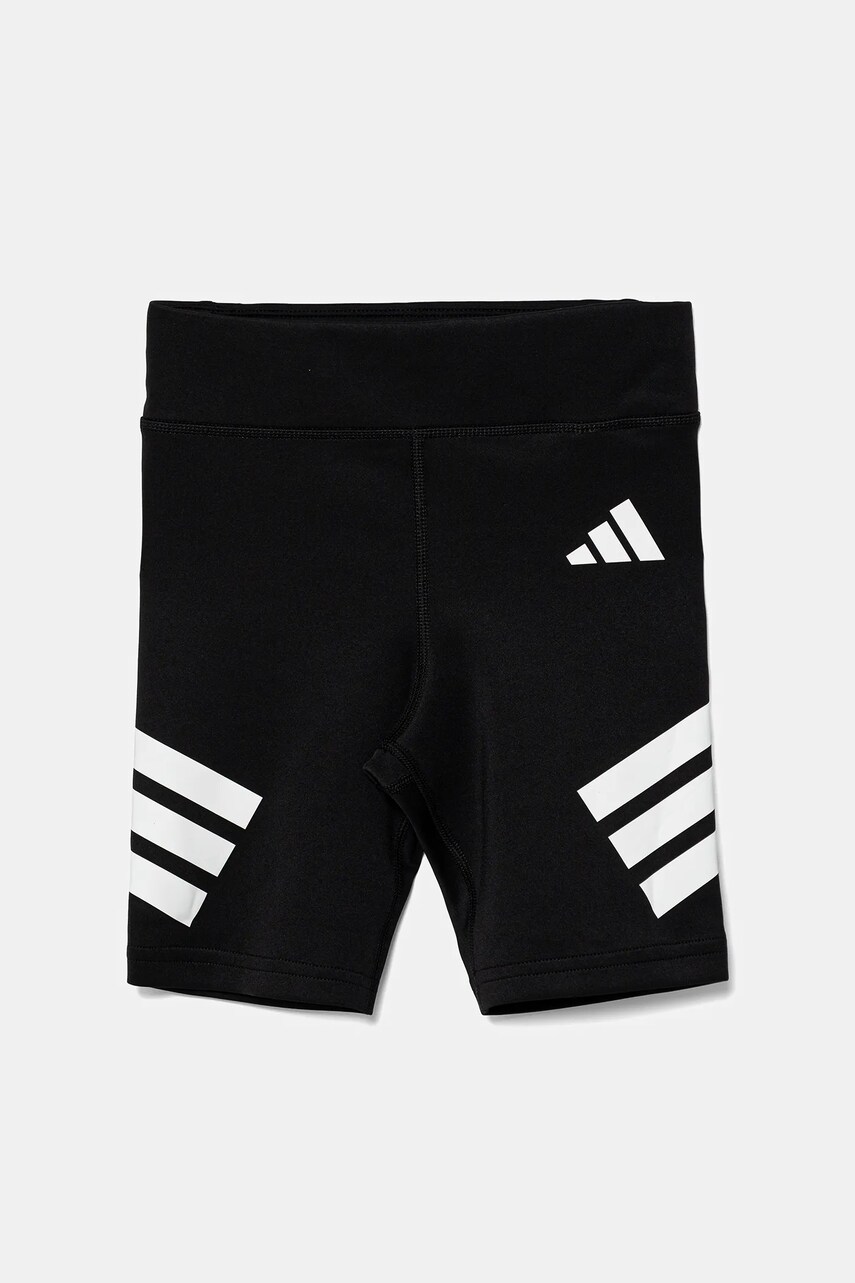 adidas pantaloni scurți copii culoarea negru, cu imprimeu, JJ0988