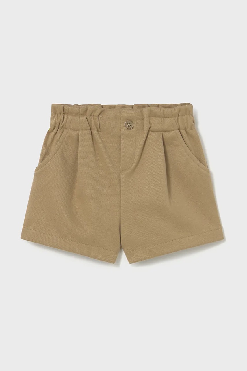 Шорты для младенцев Mayoral цвет коричневый однотонные 2261