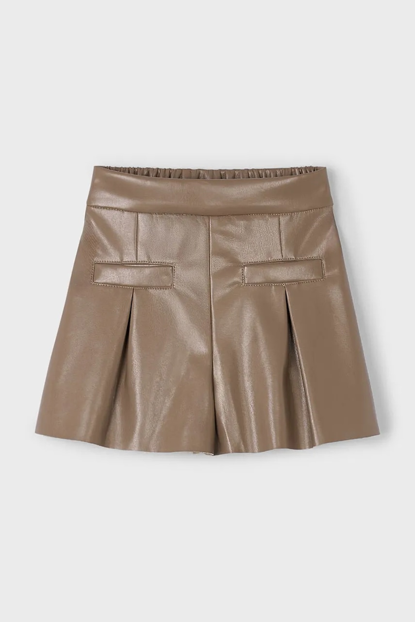 Mayoral pantaloni scurți copii culoarea maro, 4223