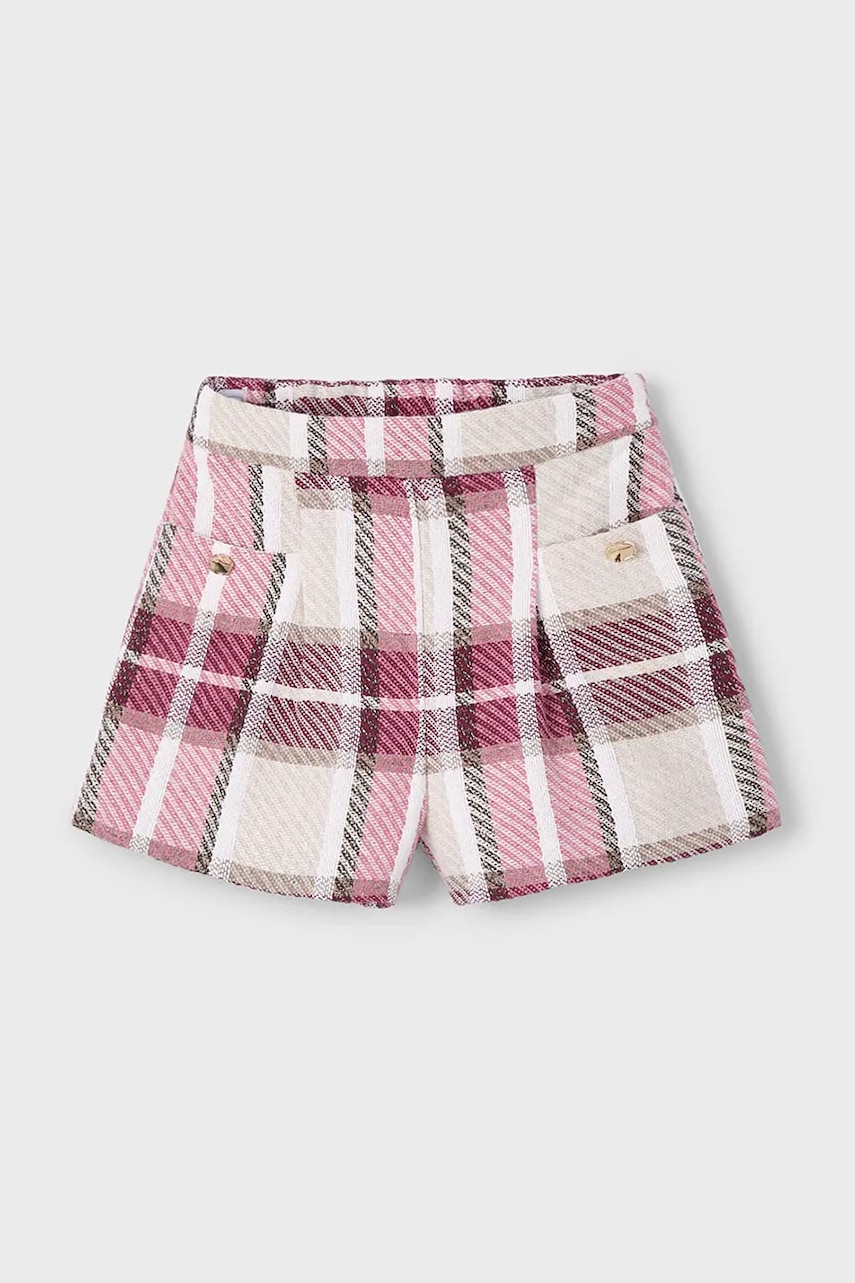 Mayoral pantaloni scurți copii culoarea rosu, 4225