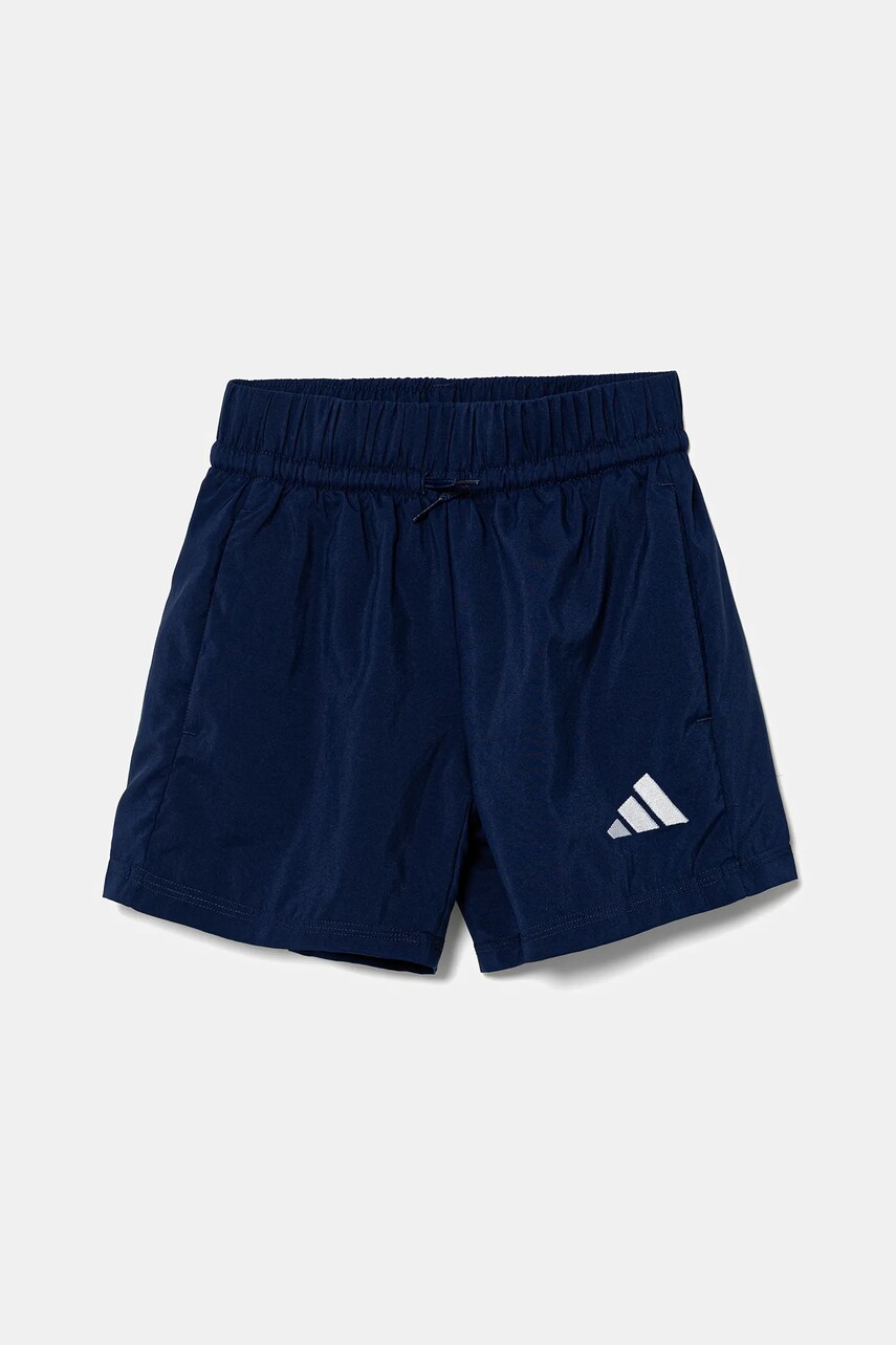 adidas pantaloni scurti copii cu imprimeu, talie reglabila, JC9769