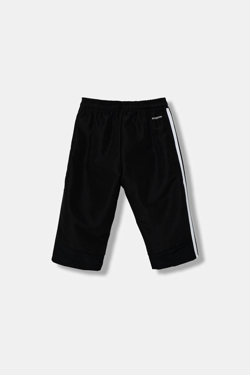 Детские шорты adidas Performance цвет чёрный с аппликацией регулируемая талия JD3045