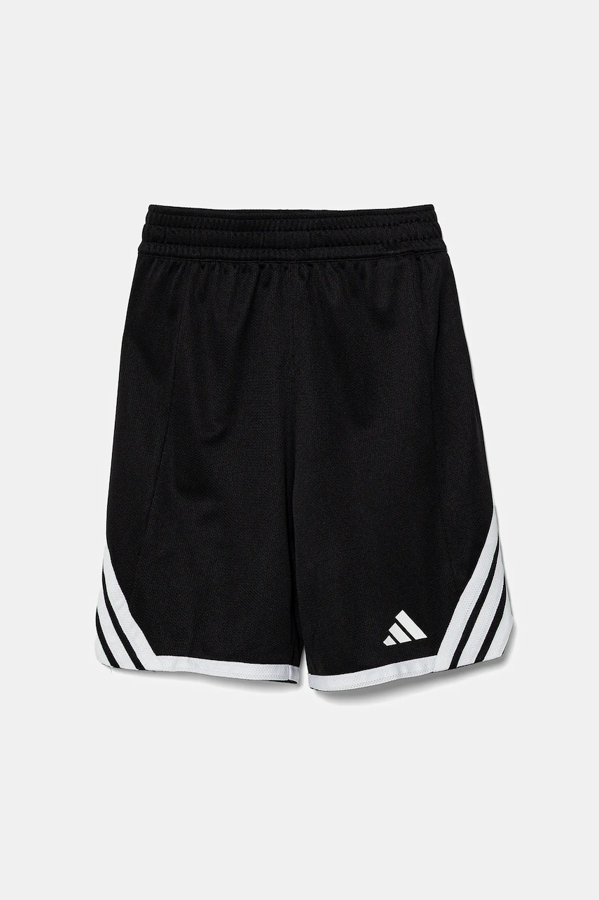 adidas Originals pantaloni scurți copii culoarea negru, cu imprimeu, talie reglabila, JM5129
