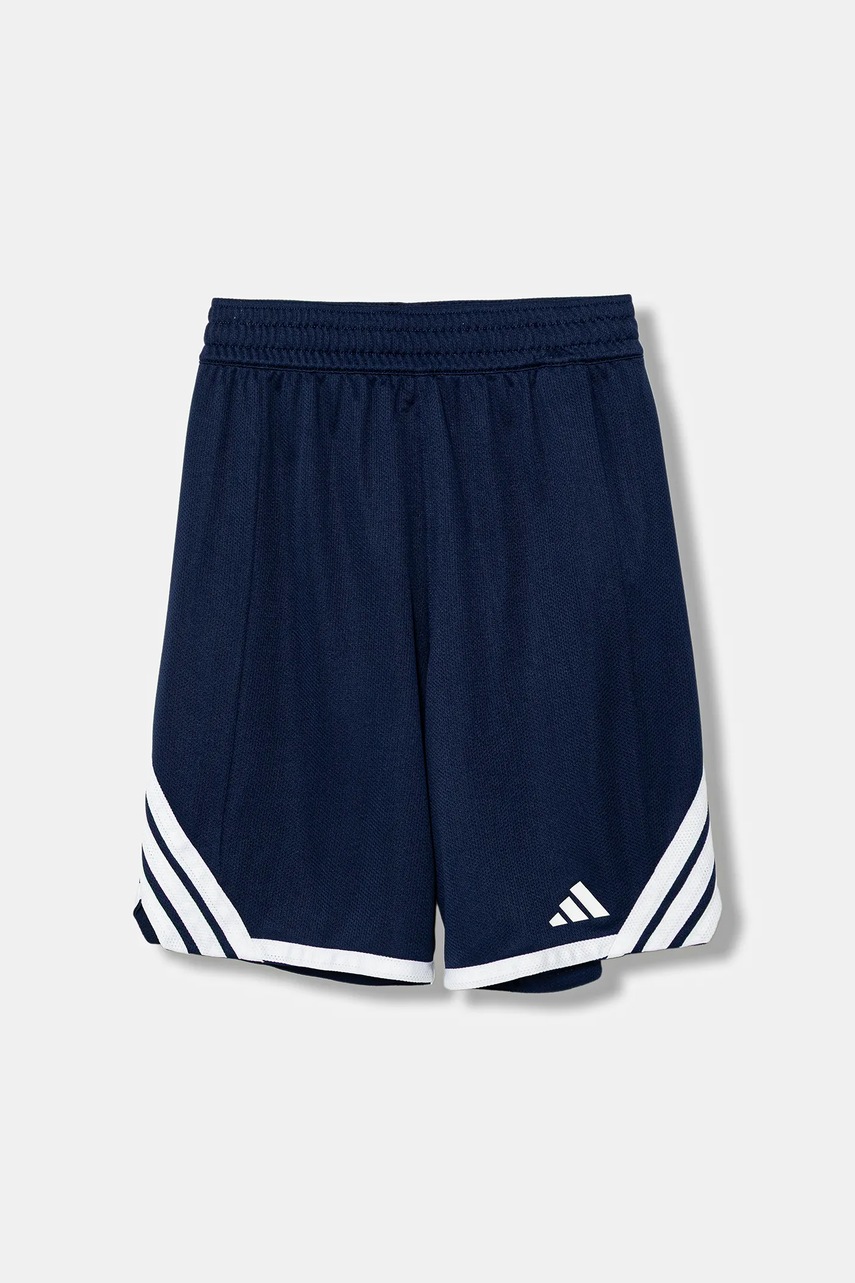 adidas Originals pantaloni scurți copii culoarea bleumarin, cu imprimeu, talie reglabila, JM5130
