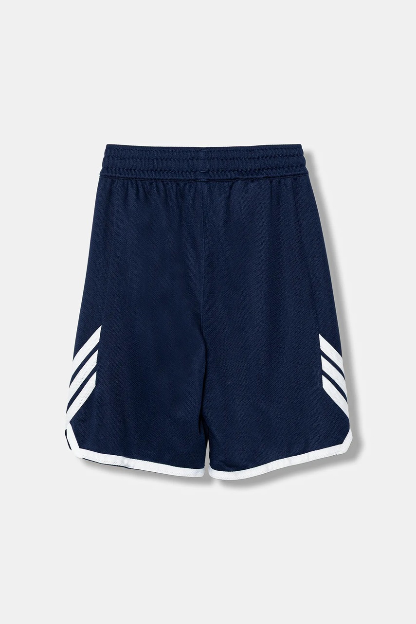 Детские шорты adidas Originals цвет синий с аппликацией регулируемая талия JM5130