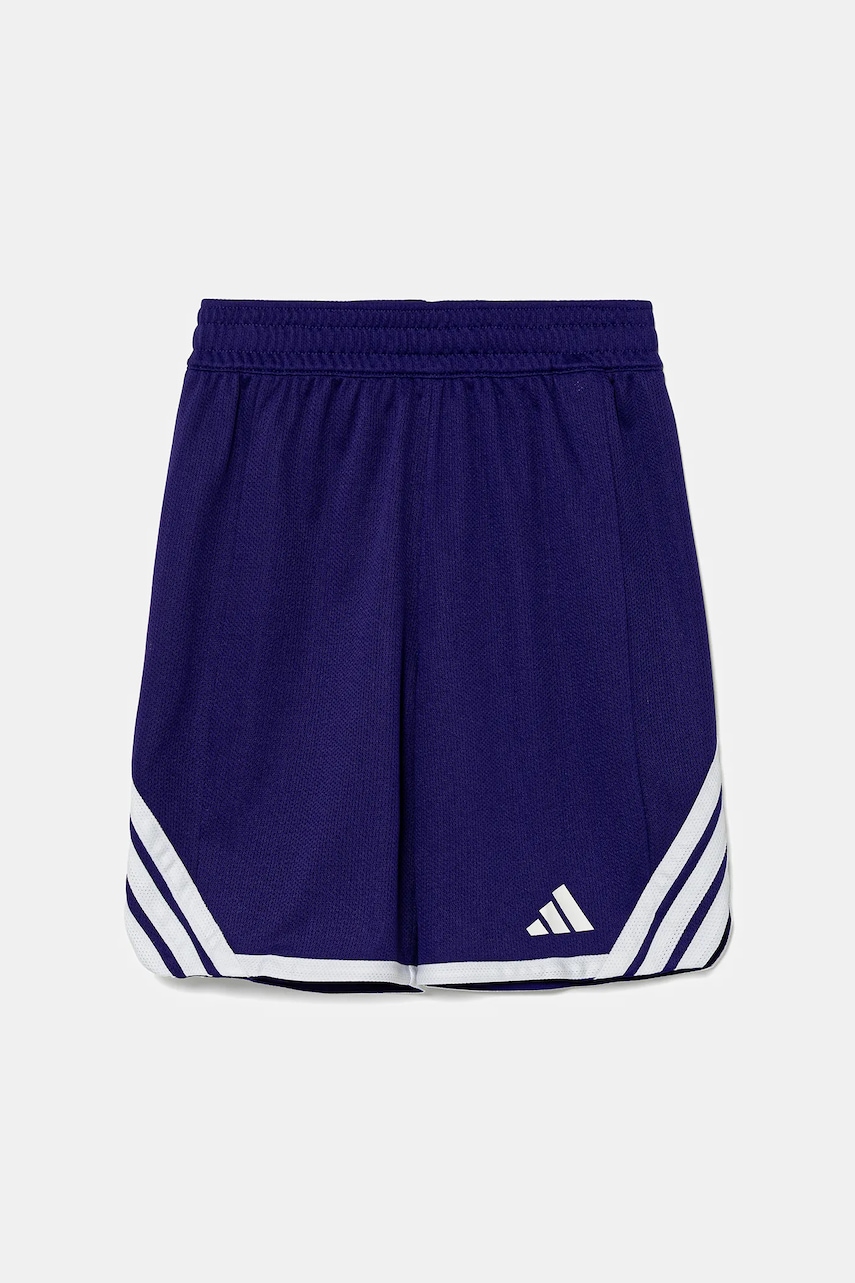 adidas Originals pantaloni scurți copii culoarea violet, cu imprimeu, talie reglabila, KC6975