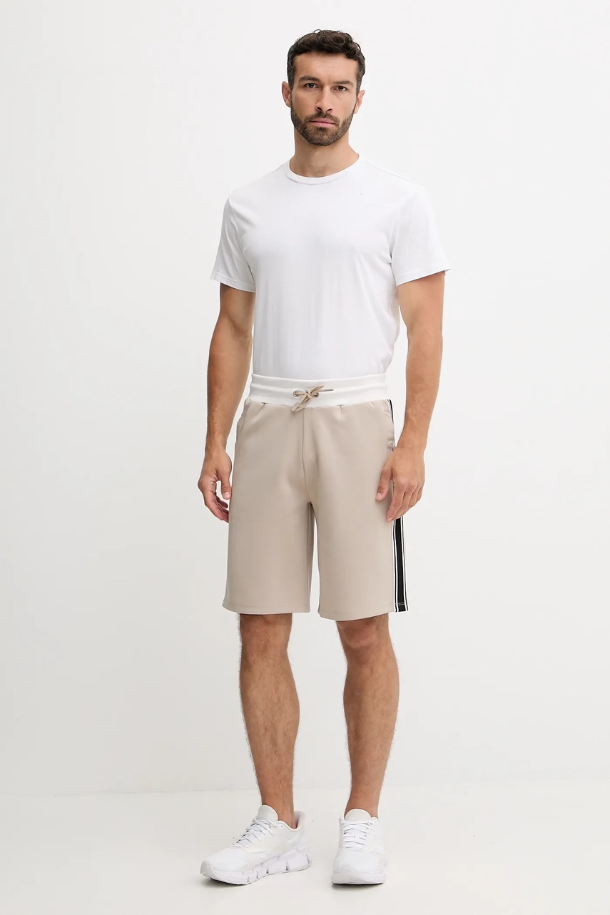 Шорты Guess FULVIO цвет бежевый Z5YD01 KCRU2