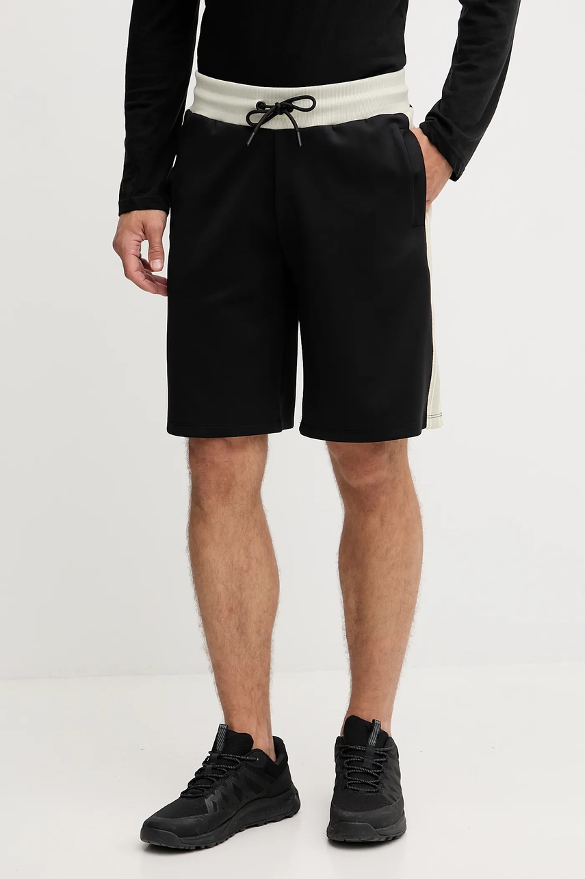 Шорты Guess FULVIO цвет чёрный Z5YD01 KCRU2