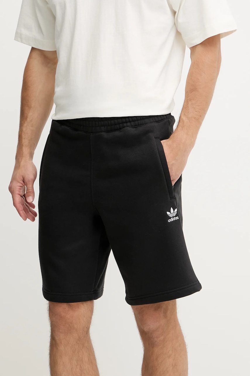 adidas Originals pantaloni scurți Essentials culoarea negru, IR7821