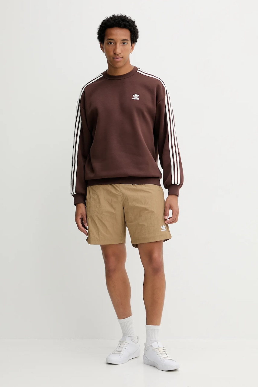 Шорты adidas Originals Essentials цвет бежевый JX3906 Шорты adidas Originals Essentials цвет бежевый JX3906
