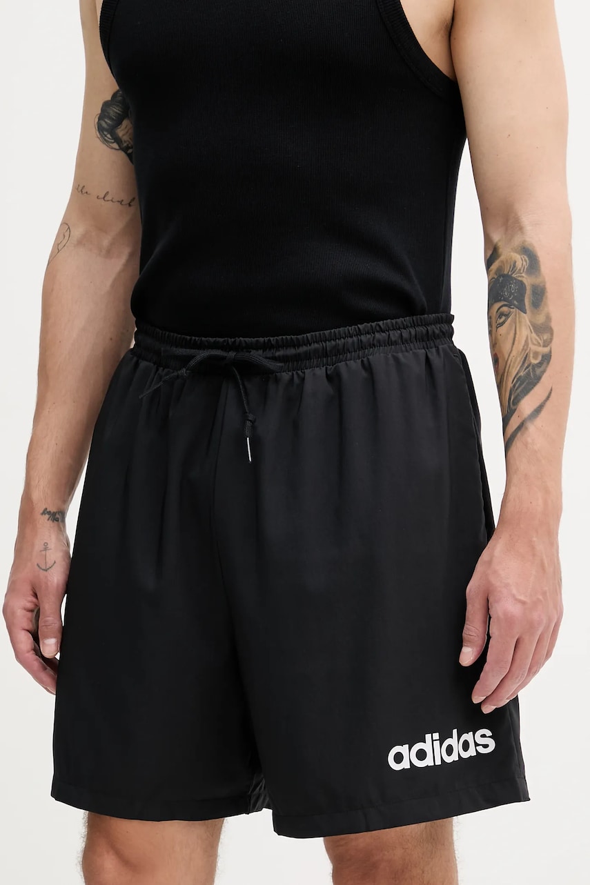 adidas pantaloni scurți Chelsea culoarea negru, JE9016