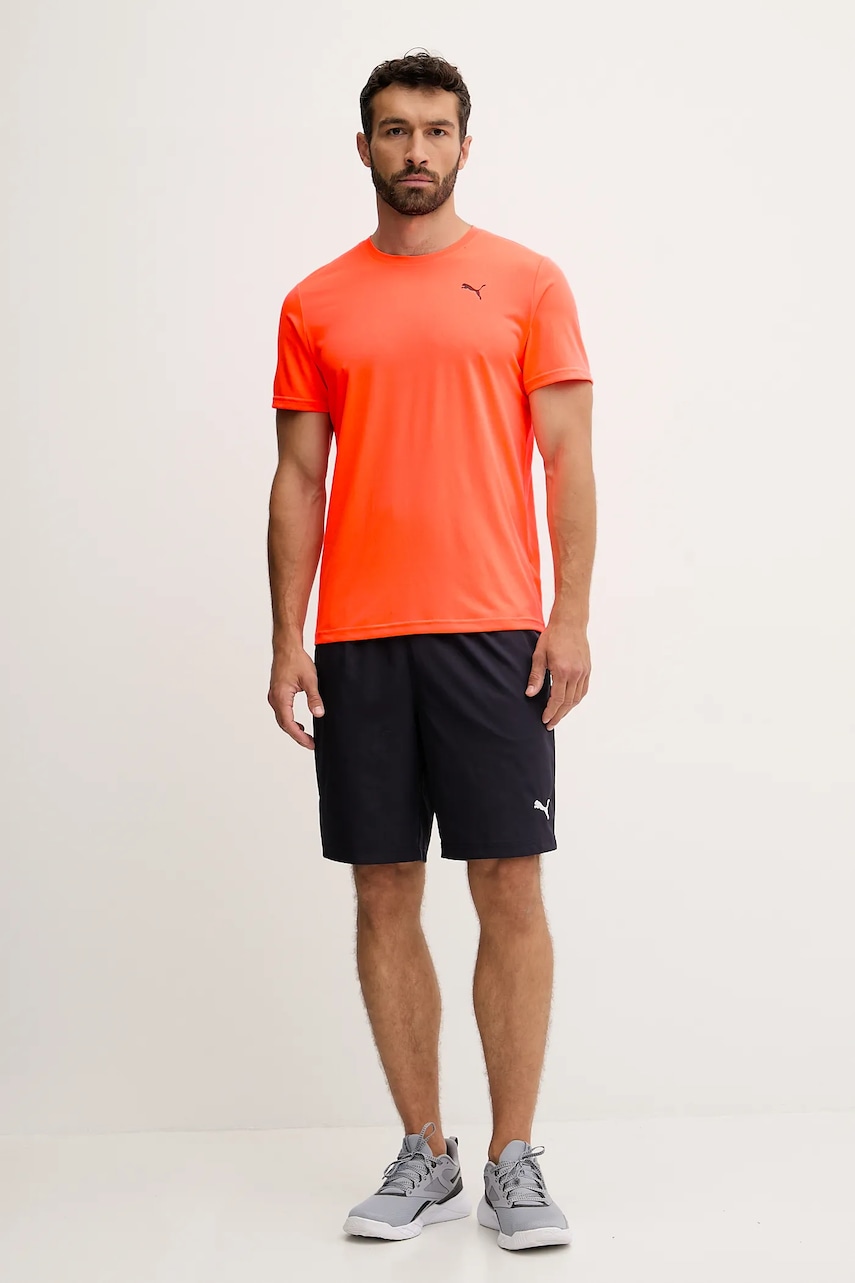 Тренировочные шорты Puma цвет синий 682604 Тренировочные шорты Puma цвет синий 682604