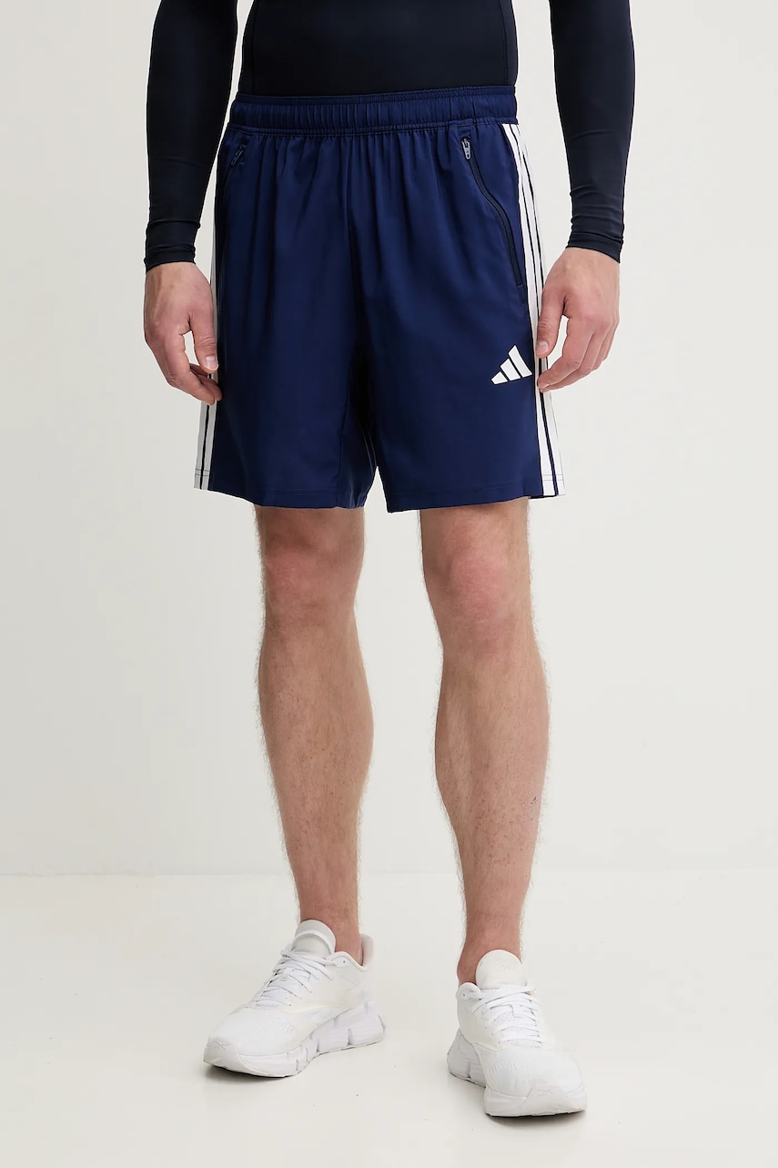 adidas Performance pantaloni scurți de antrenament Train Essentials culoarea bleumarin, JC7719