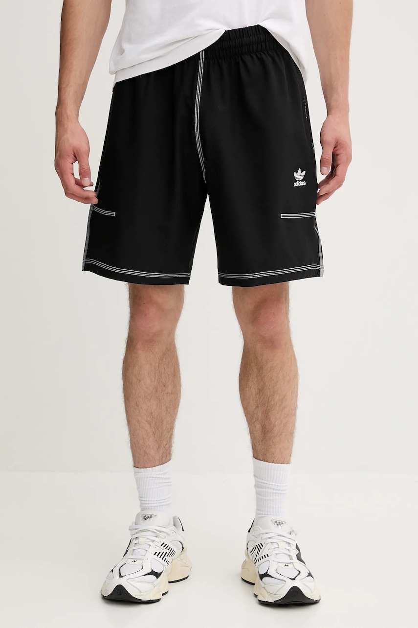 adidas Originals pantaloni scurti Essentials culoarea negru, KA8539