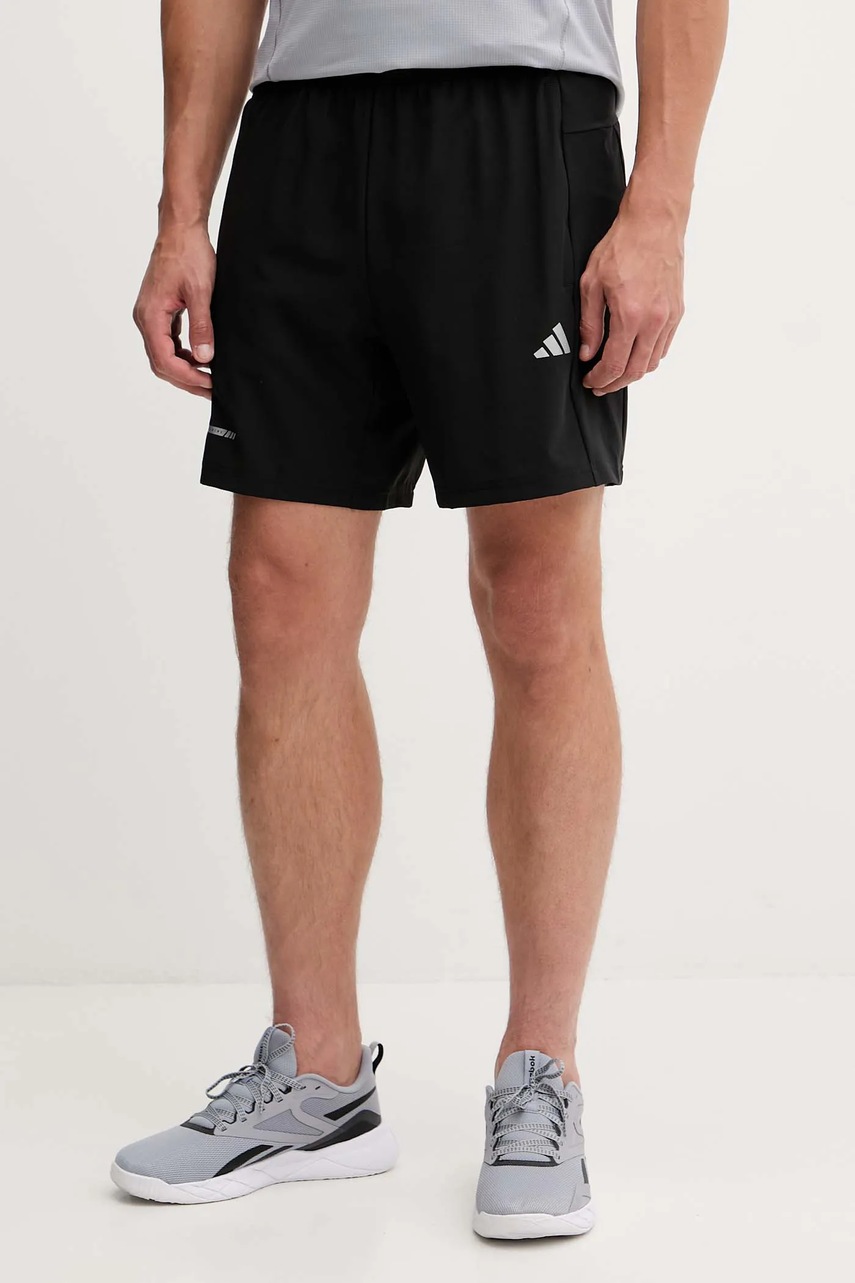 adidas Performance pantaloni scurți de antrenament Training Essentials culoarea negru, JM5439