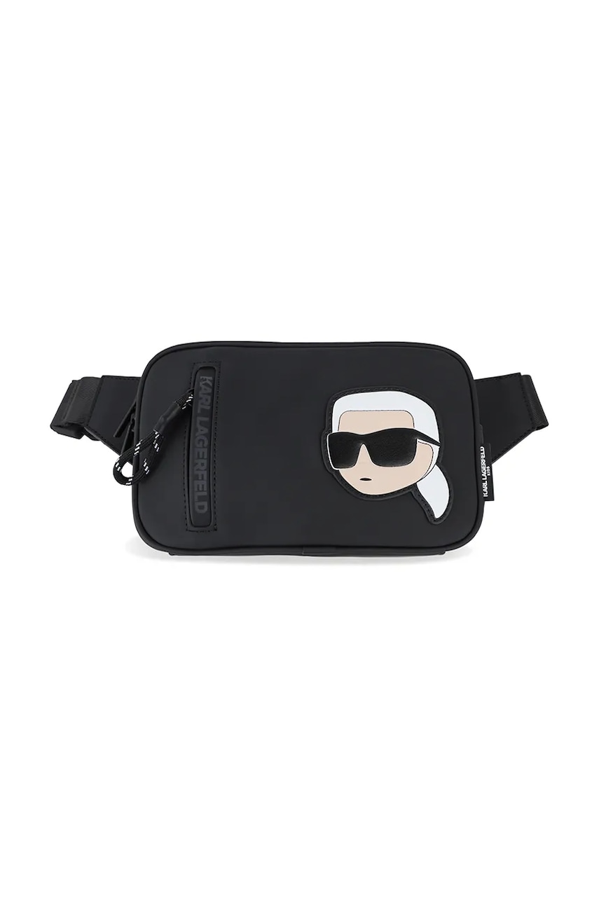 Karl Lagerfeld borsetă copii culoarea negru, Z31033