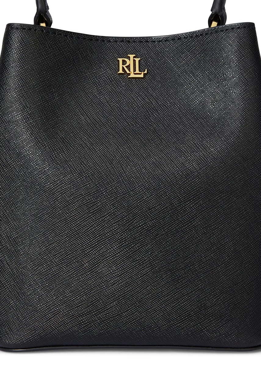 Lauren Ralph Lauren vaková kabelka dámská kožená (obrázek 5)