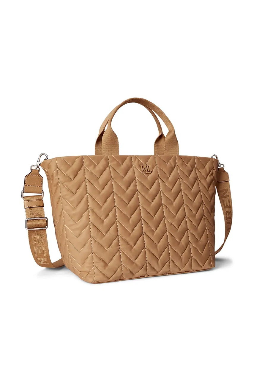 Сумочка Lauren Ralph Lauren цвет бежевый 431974398