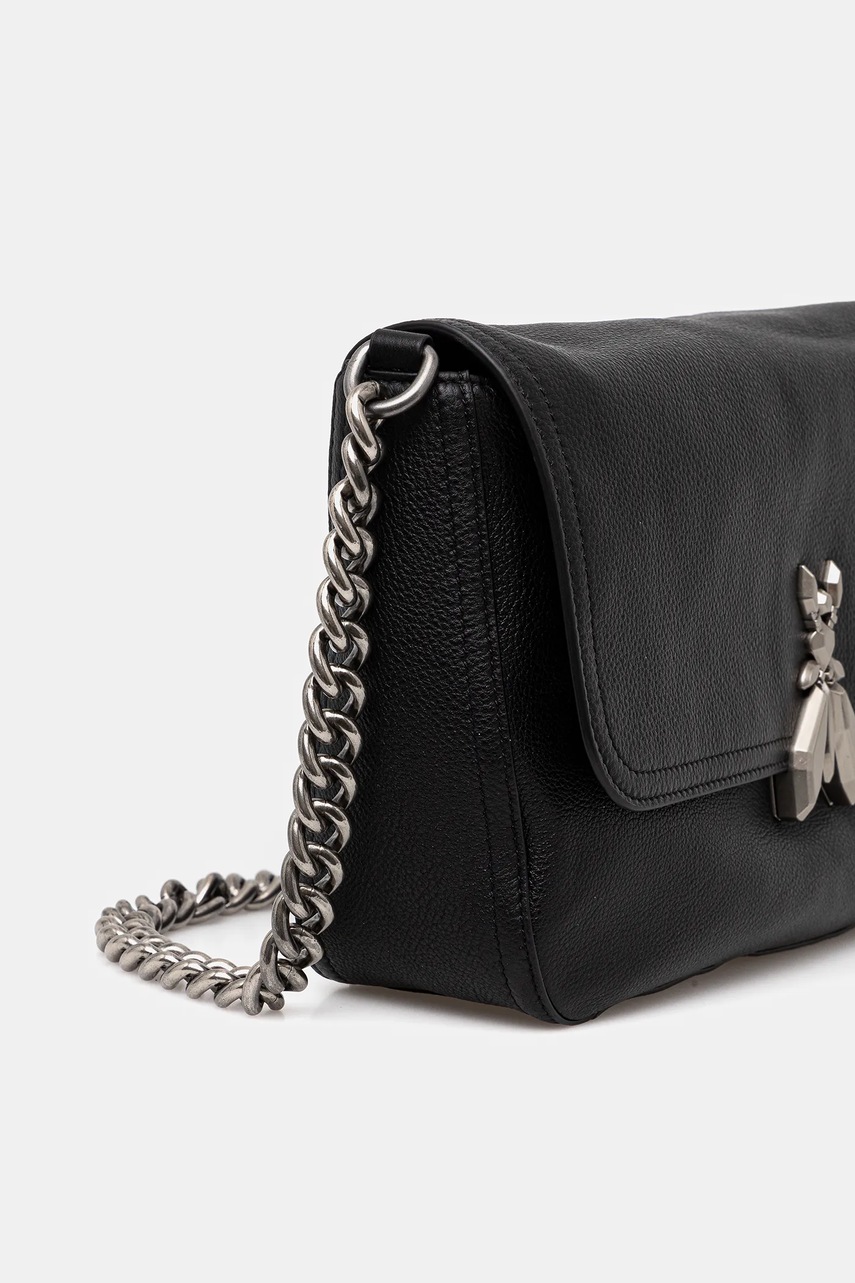 Кожаная сумочка Patrizia Pepe цвет чёрный 8B0279 L165