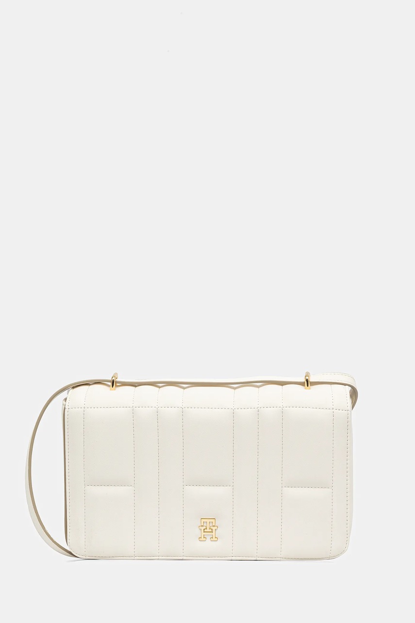 Levně Kabelka Tommy Hilfiger béžová barva, AW0AW17454