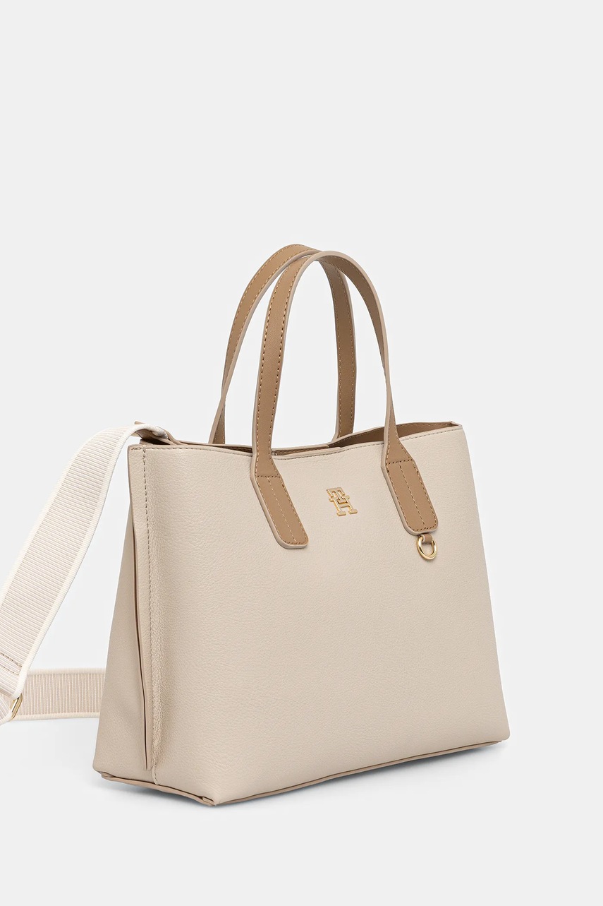 Сумочка Tommy Hilfiger цвет бежевый AW0AW17459