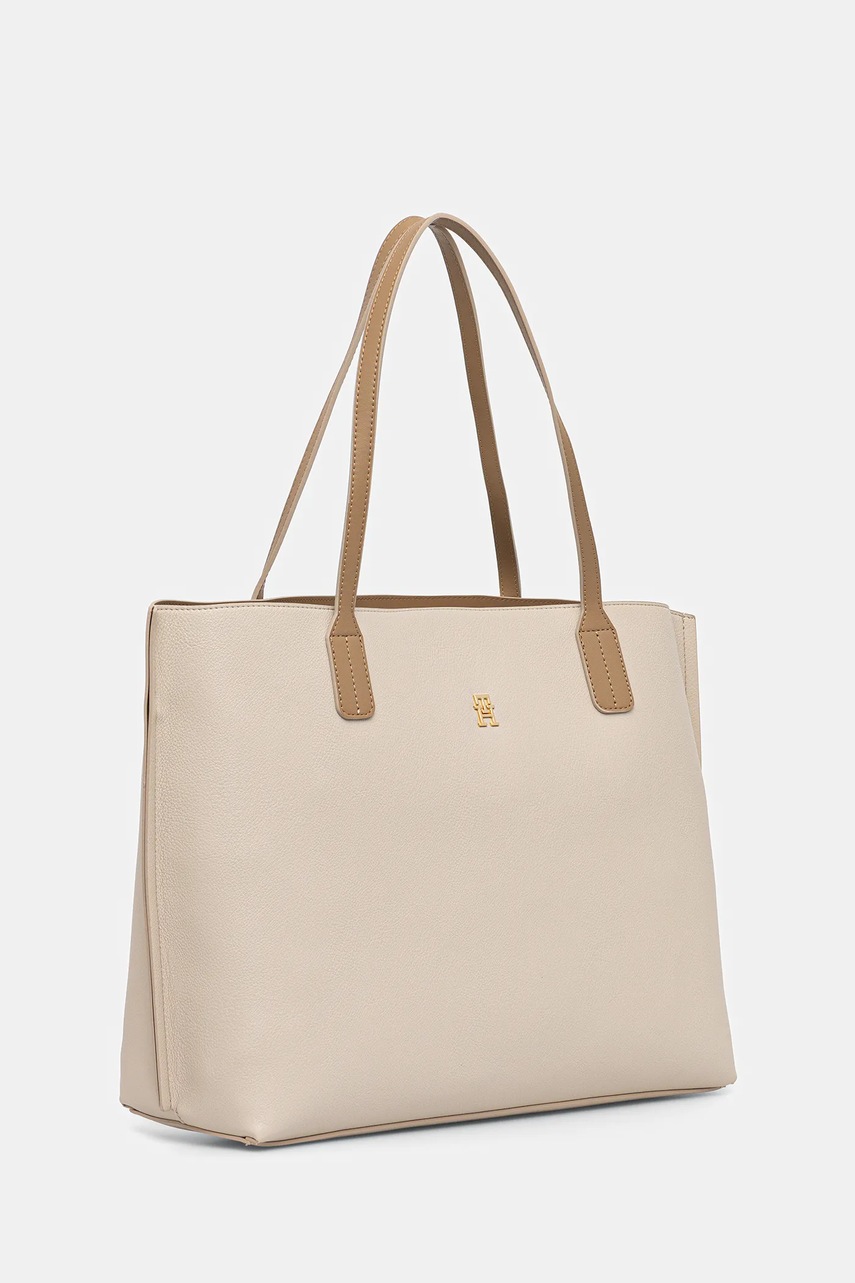 Сумочка Tommy Hilfiger цвет бежевый AW0AW17461
