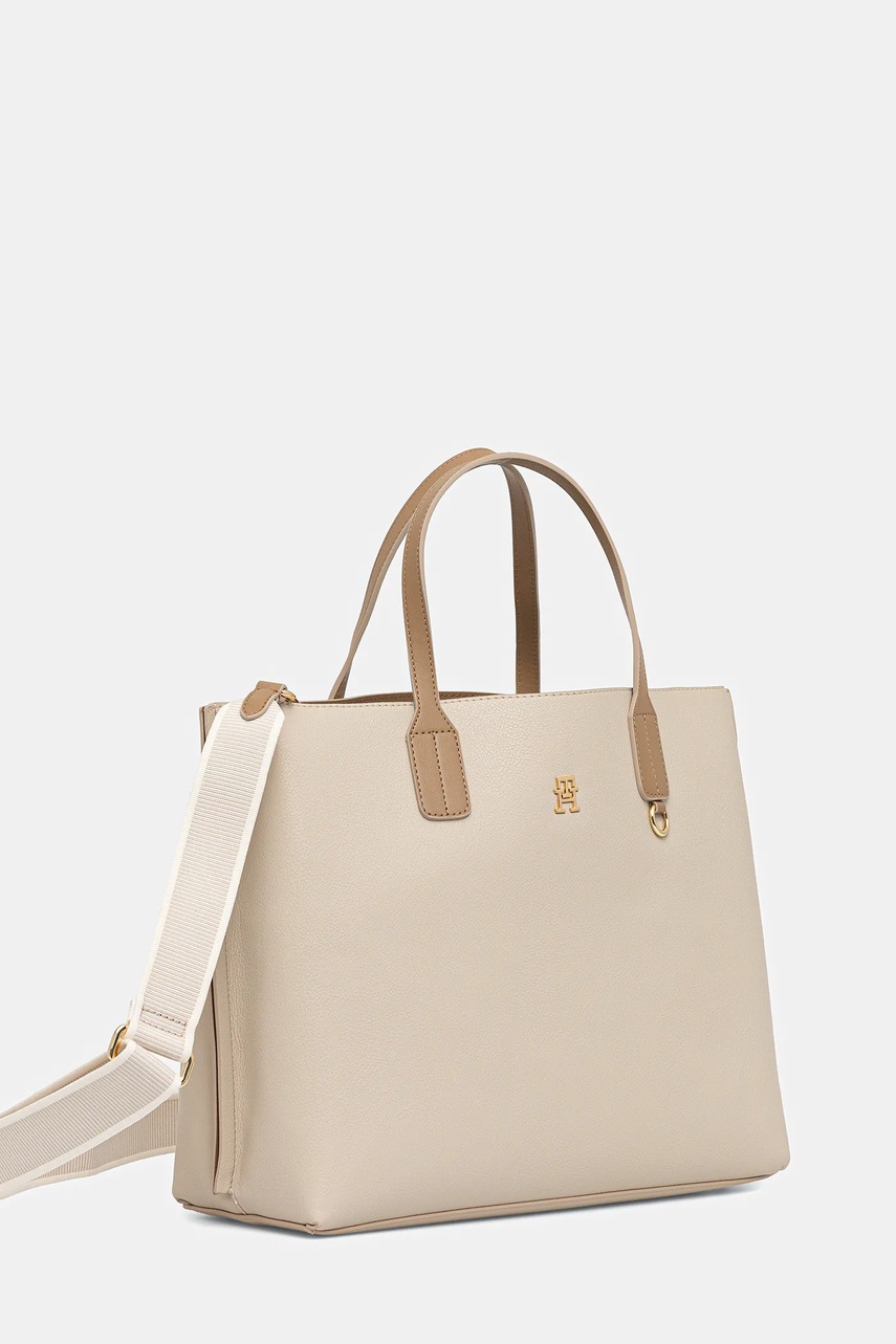 Сумочка Tommy Hilfiger цвет бежевый AW0AW17463