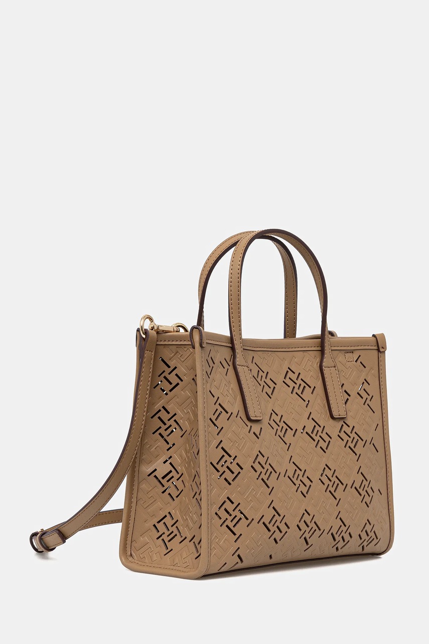 Сумочка Tommy Hilfiger цвет бежевый AW0AW17500