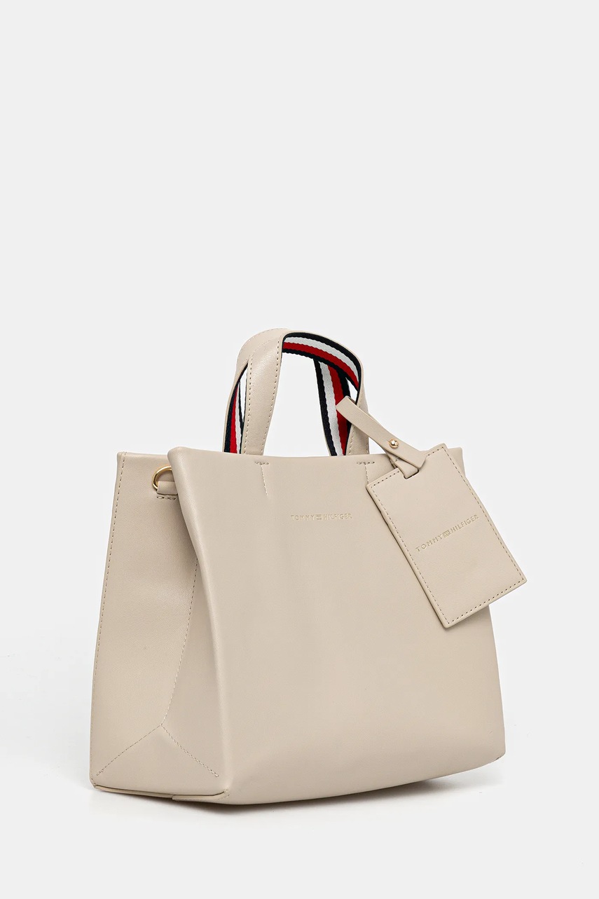 Сумочка Tommy Hilfiger цвет бежевый AW0AW17508