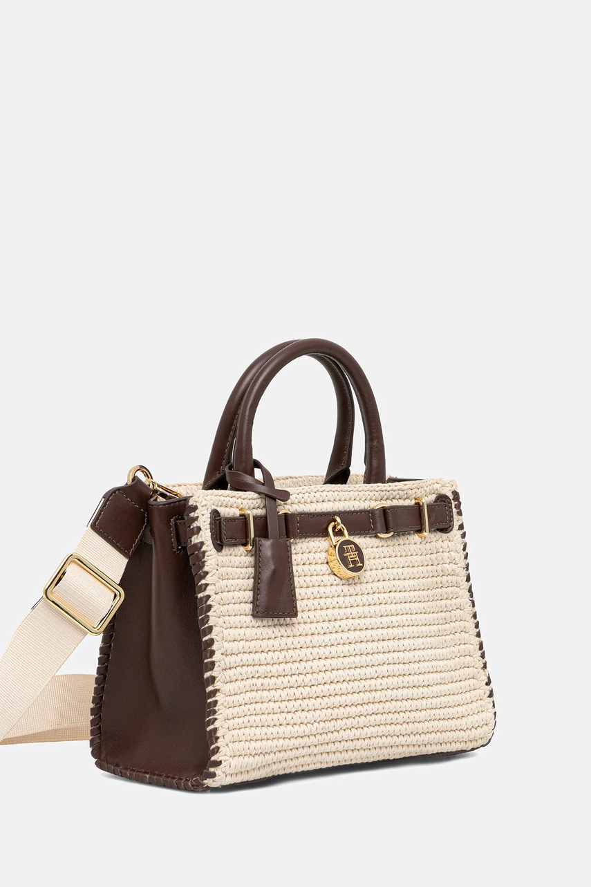 Сумочка Tommy Hilfiger цвет бежевый AW0AW17636