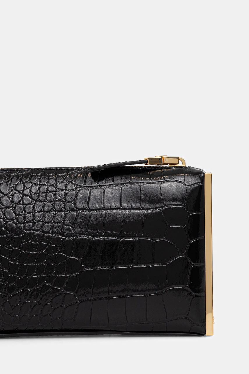 Τσάντα Elisabetta Franchi χρώμα: μαύρο, BS52A56E2