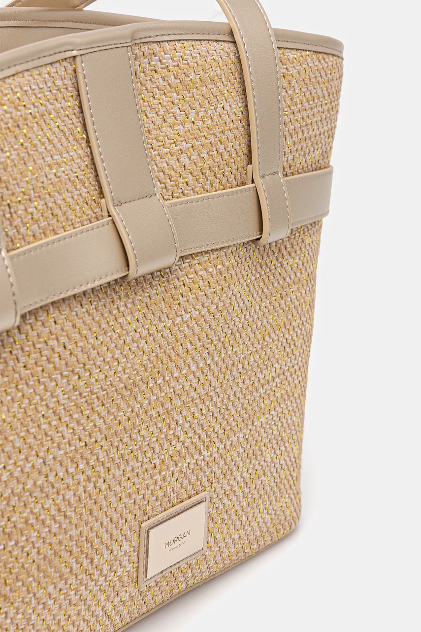 Τσάντα Morgan χρώμα: μπεζ, 2PIA φωτογραφία