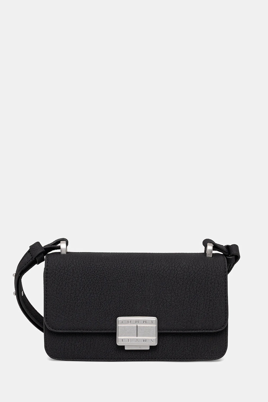 Tommy Jeans poșetă culoarea negru, AW0AW17529