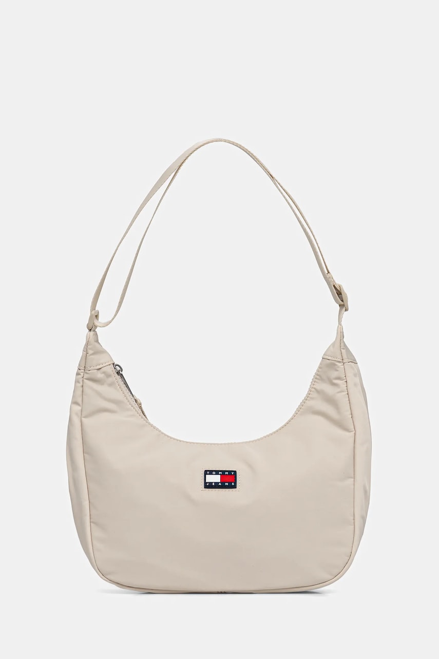 Tommy Jeans poseta culoarea bej, AW0AW17547