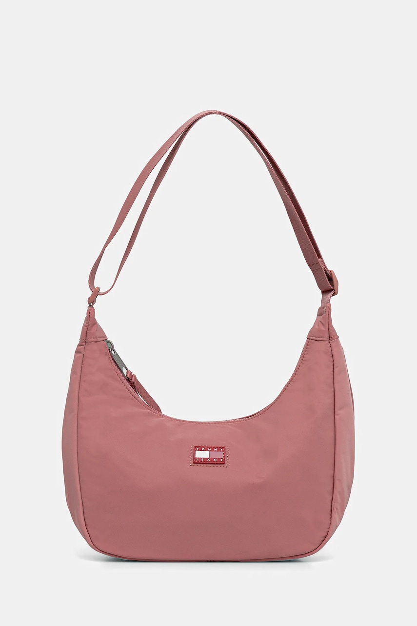 Tommy Jeans poșetă culoarea roz, AW0AW17547