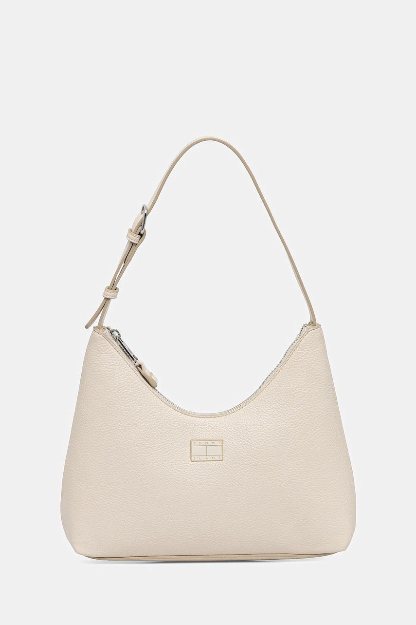 Tommy Jeans poșetă culoarea bej, AW0AW17548