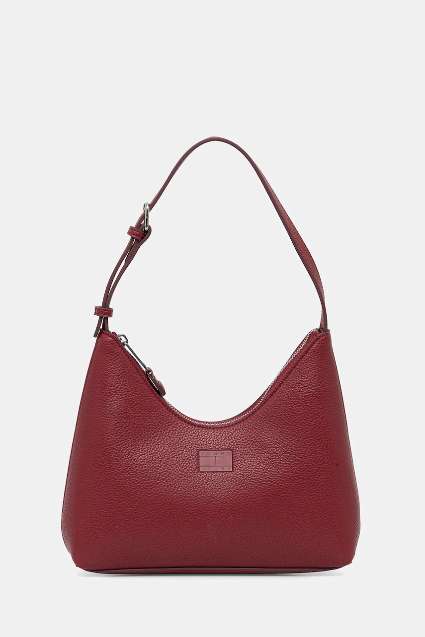 Tommy Jeans poșetă culoarea roșu, AW0AW17548