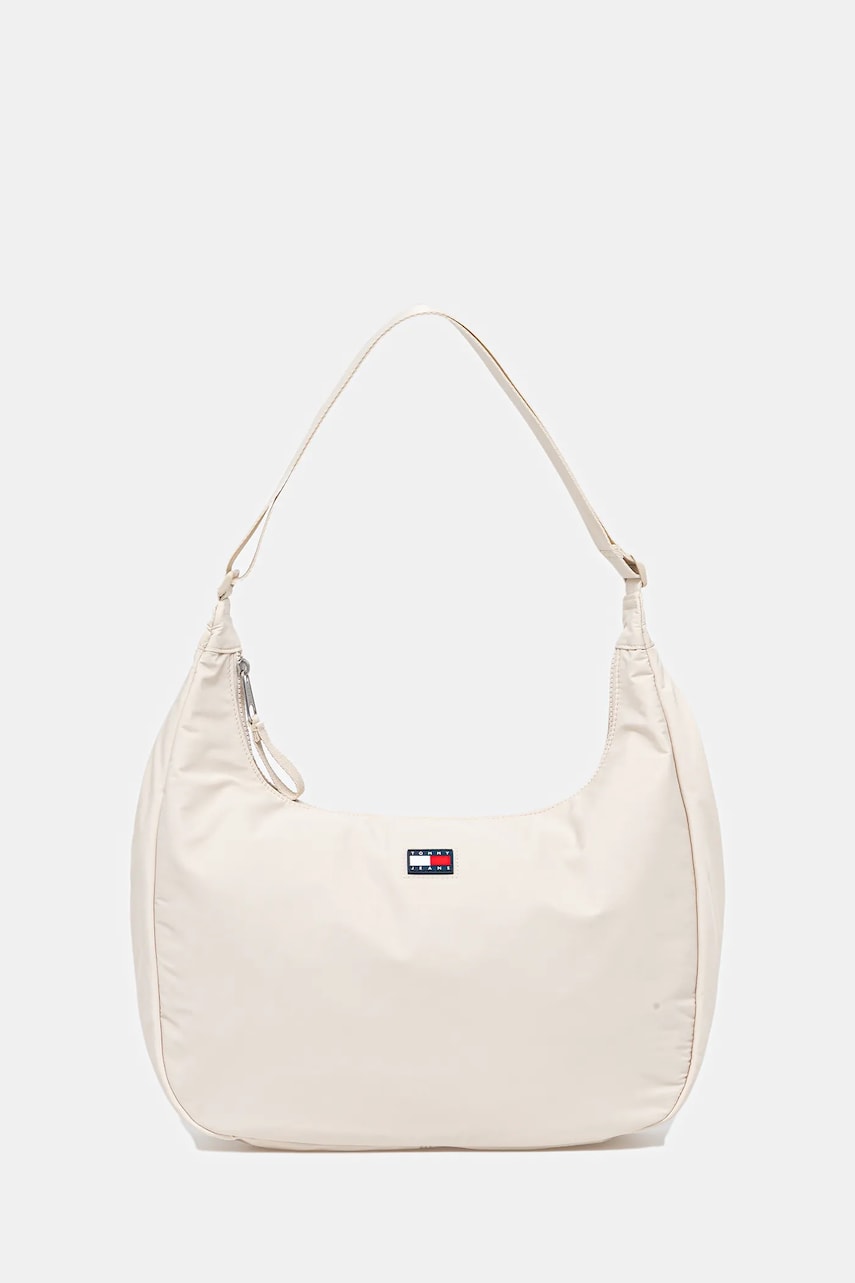 Tommy Jeans geantă culoarea bej, AW0AW17569