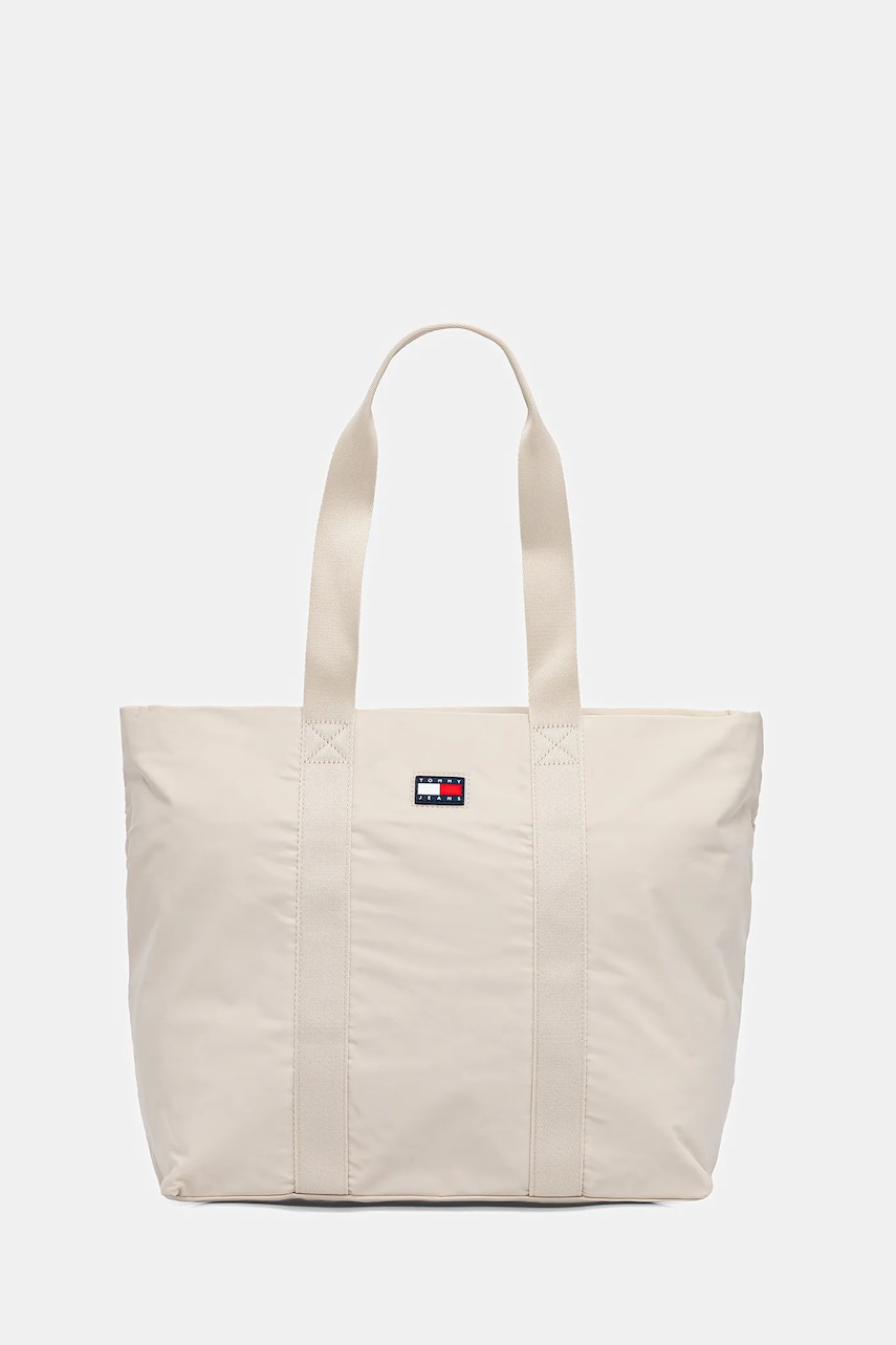 Tommy Jeans poșetă culoarea bej, AW0AW17817