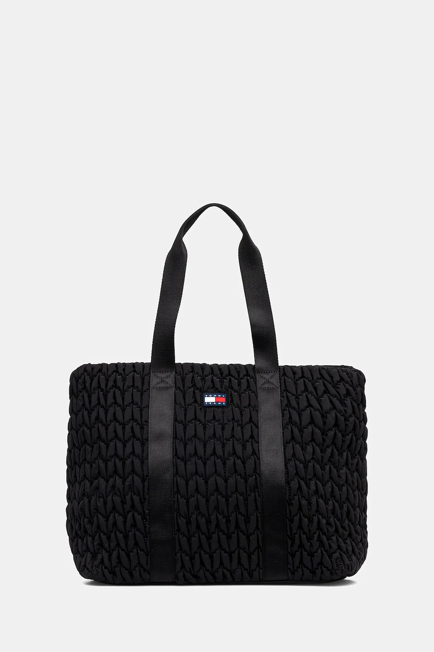 Tommy Jeans poșetă culoarea negru, AW0AW17818