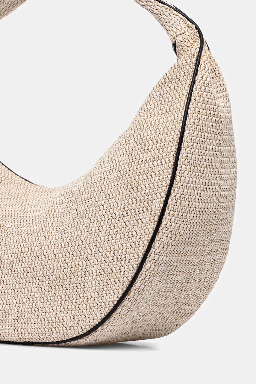 Τσάντα Calvin Klein χρώμα: μπεζ, LV04F3060G φωτογραφία