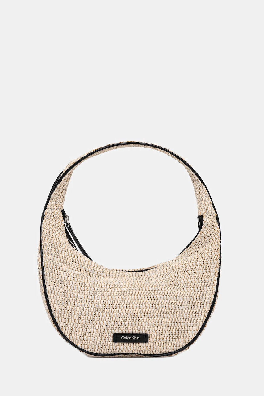 Levně Kabelka Calvin Klein béžová barva, LV04F3079G