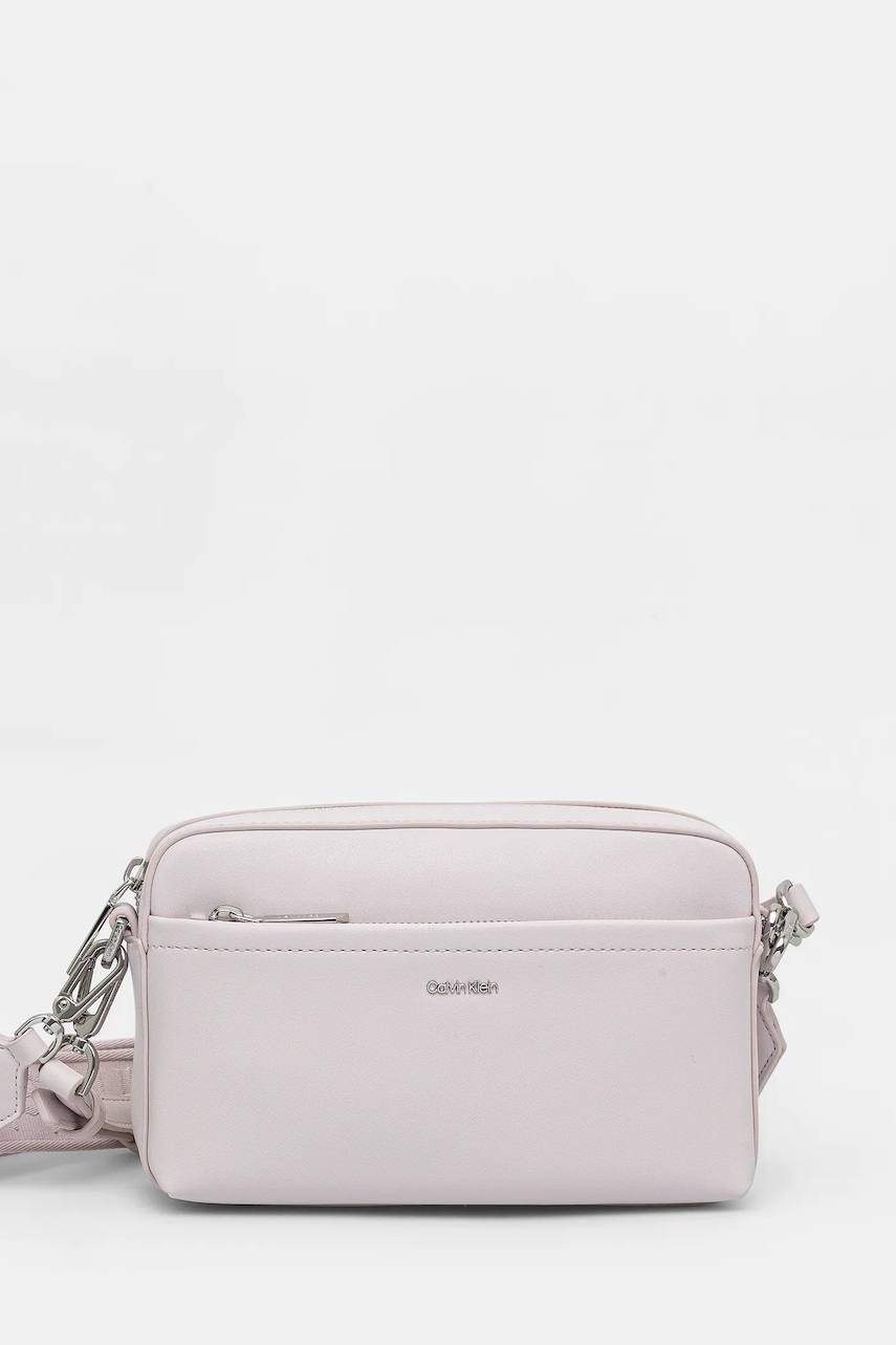 Levně Kabelka Calvin Klein fialová barva, LV04F3094G