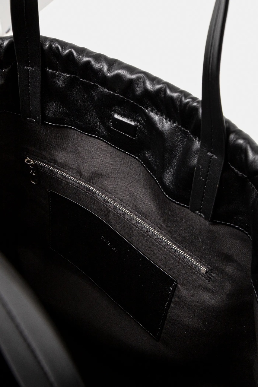 Τσάντα Calvin Klein χρώμα: μαύρο, LV04K3159G φωτογραφία