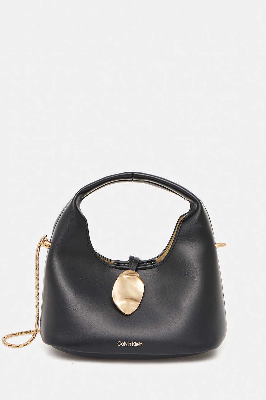 Levně Kabelka Calvin Klein černá barva, LV04K3177G