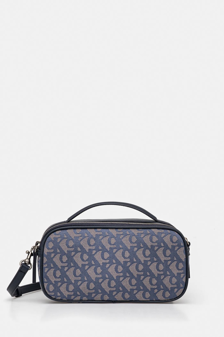 Levně Kabelka Calvin Klein modrá barva, LV04K3185G