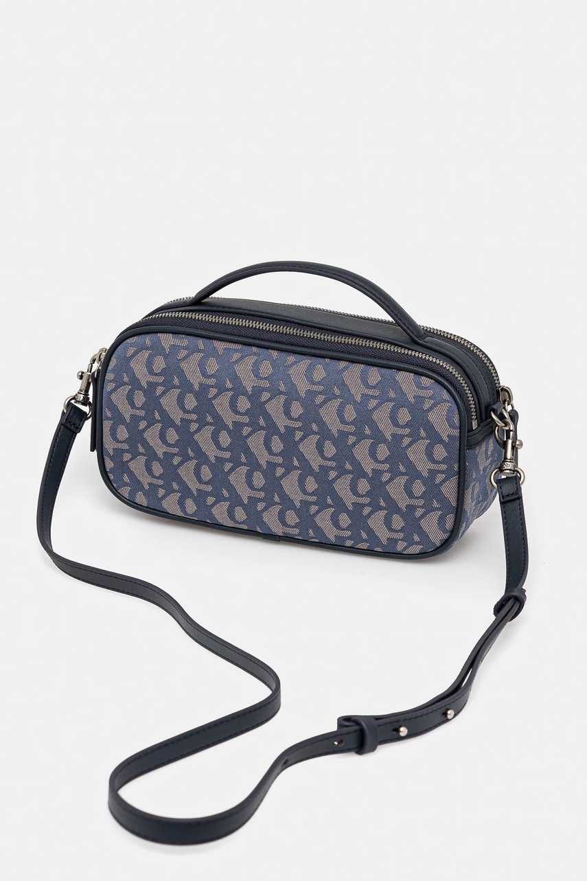 Τσάντα Calvin Klein χρώμα: μπλε, LV04K3185G φωτογραφία