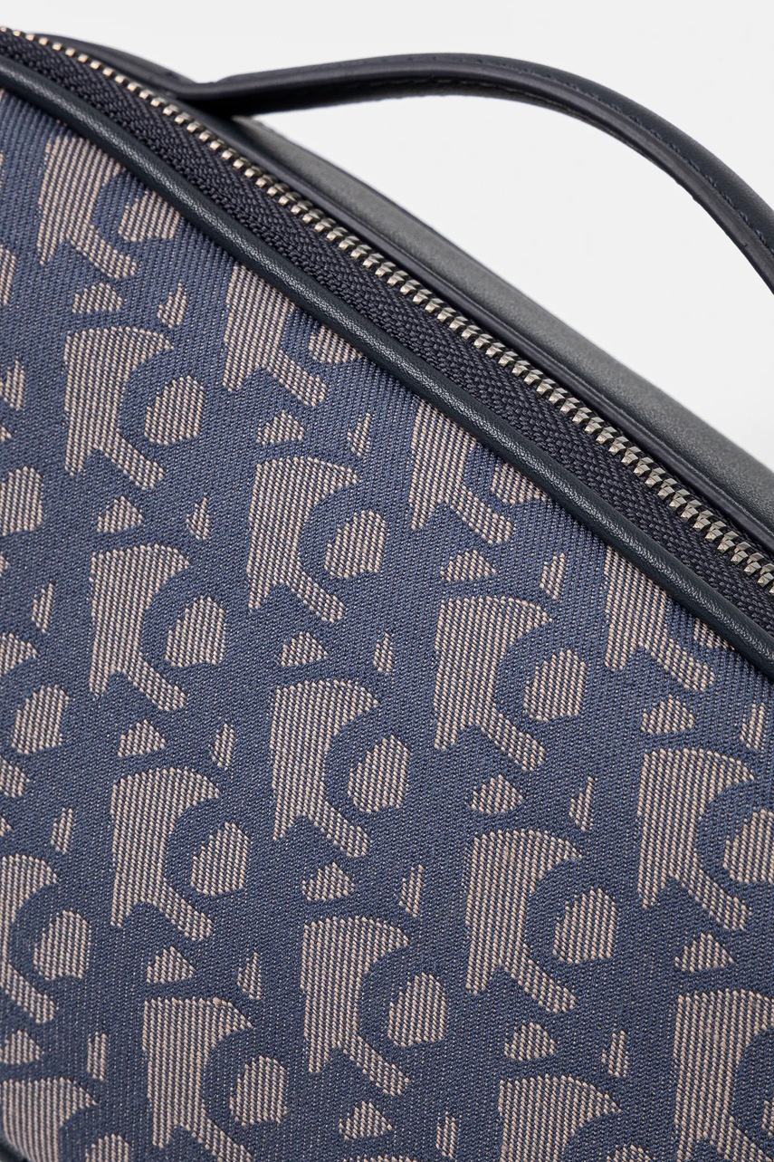 Τσάντα Calvin Klein χρώμα: μπλε, LV04K3185G φωτογραφία